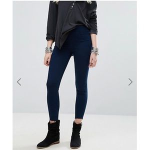 Free People Easy Goes It Denim Legging